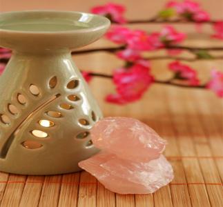Aromatherapy and crystals