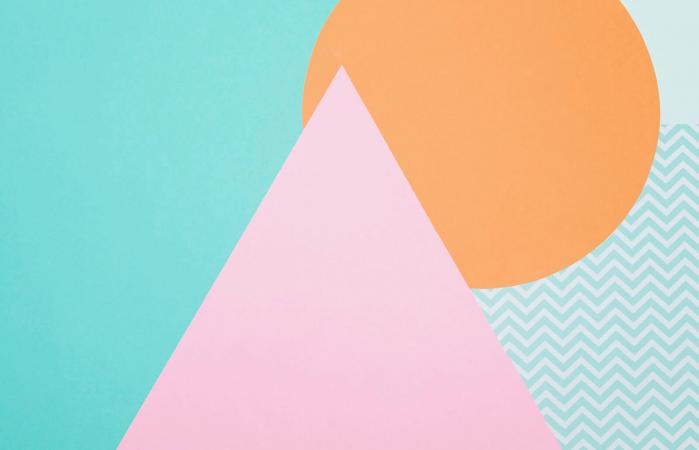 colorful geometric shapes