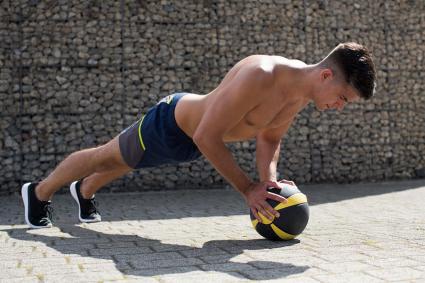 Ball Push-Up