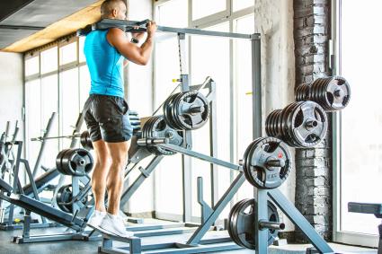 Calf raises exercise