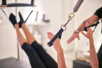 Gym equipment designed for pilates exercise routines