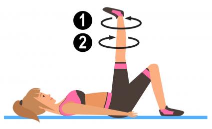 Pilates Leg Circles