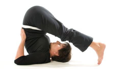 Plow pose