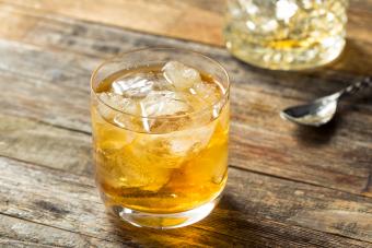 Refreshing Boozy Scotch Godfather Cocktail 