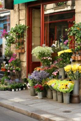 Des fleurs a Paris.