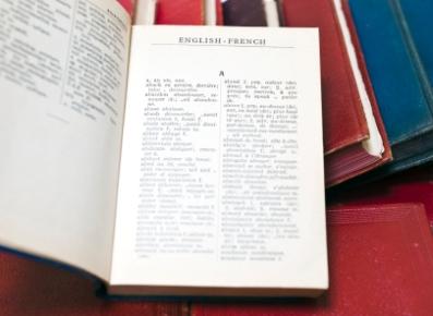 French English dictionary