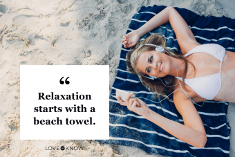 Short Beach Quote to Put You At Ease