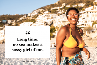 Sweet and Funny Beach Quote to Get Laughs