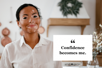Caption About Confidence and Beauty