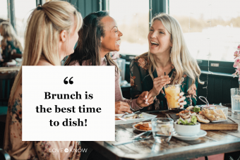 Friends Enjoying Brunch