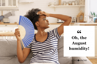 woman suffer from heatstroke