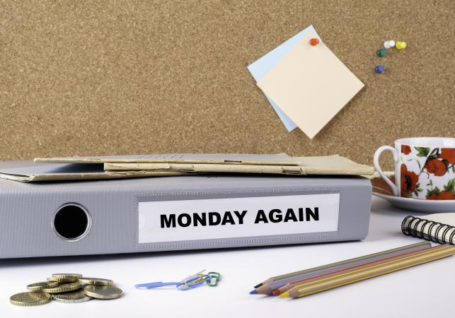 monday morning desk
