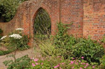 brick garden wall