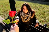 Accepted with right hand