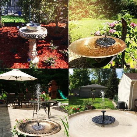 Ankway Solar Bird Bath Fountain Pump