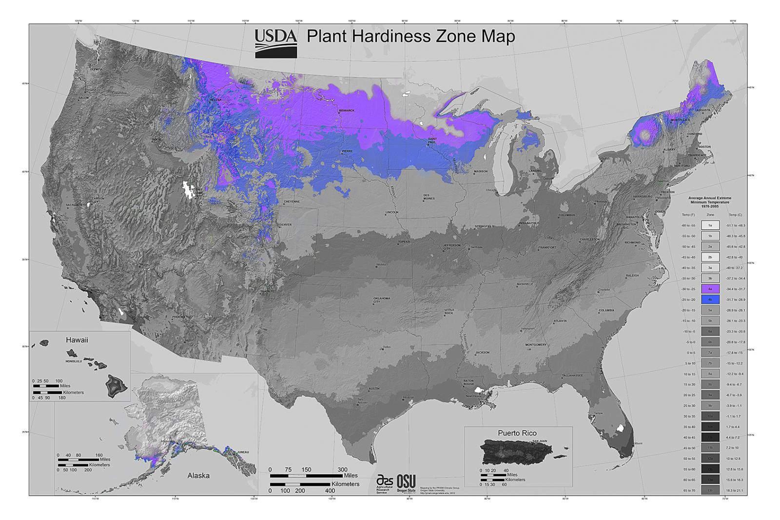Climate Zone Map Gardening Fasci Garden
