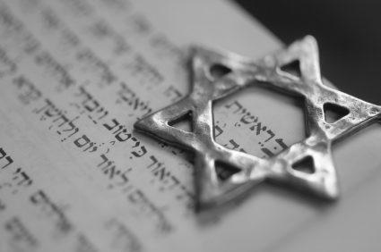 jewish book and star of david