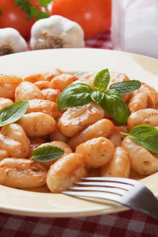 Gnocchi with tomato sauce