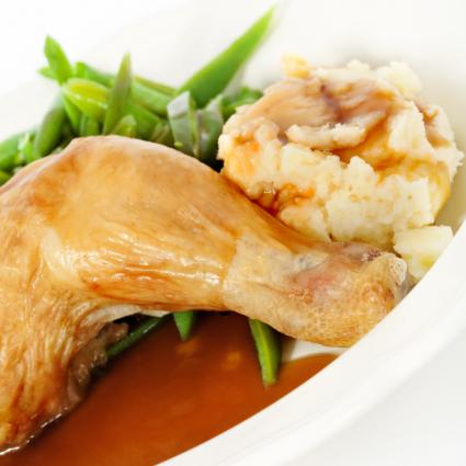 Chicken and Potatoes with Gravy