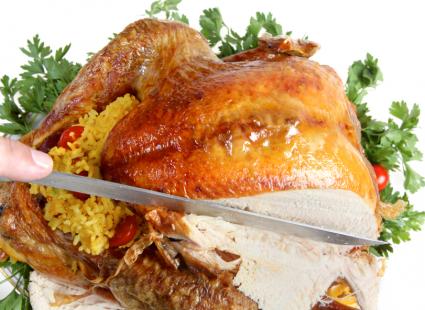 turkey with rice stuffing