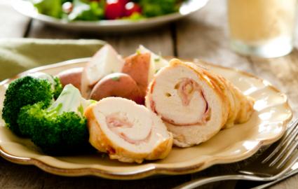 Stuffed chicken