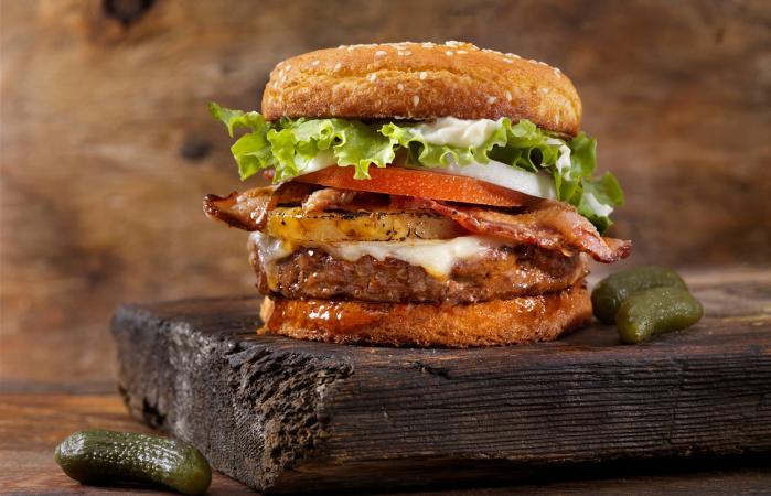 100% Gluten Free Hamburger