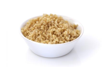 A bowl of quinoa.