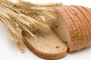 A loaf of wheat bread.