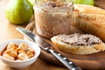 pate and bread