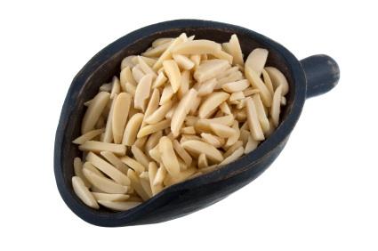 Blanched almonds come in handy.