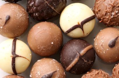 Chocolate truffles are delicious.
