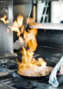 Flambe is a cooking technique.