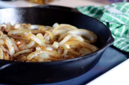 Sauteed onions