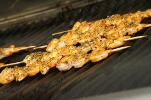 Grilled shrimp