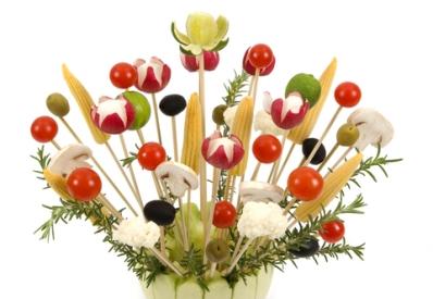 Edible Vegetable Arrangement