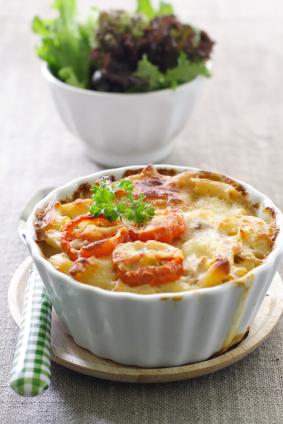 Gourmet Mac and Cheese with Green Salad