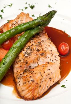 glazed salmon