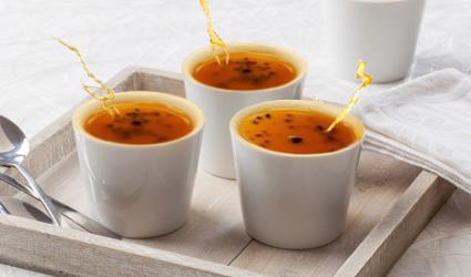 Black and White Truffle Custard