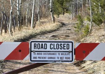 Avoid disturbance to wildlife sign