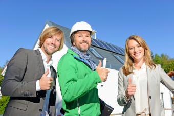 Architect and real estate agents
