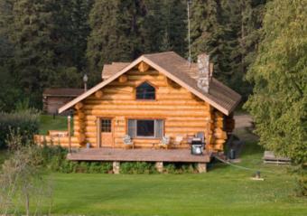 Log Home in Alaska