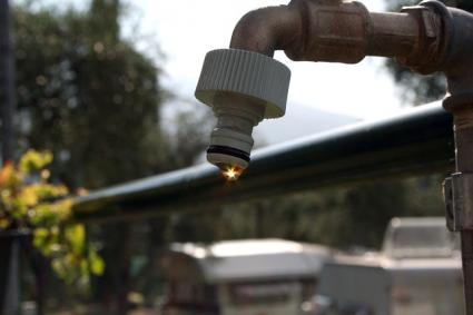 water faucet