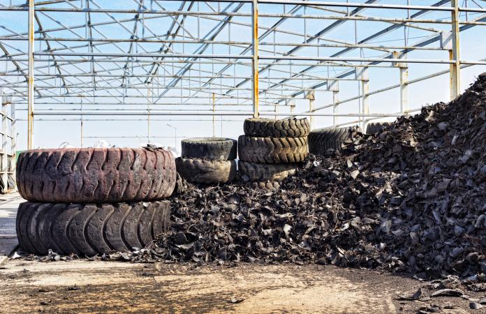 collected tires