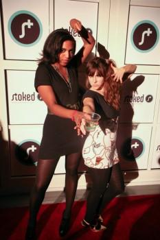 Jessica Holsey, President and Emily Doubilet, CEO (right), Sustainable Party; premission on file