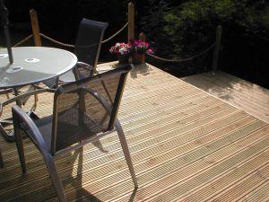 Green decking is kind to the environment