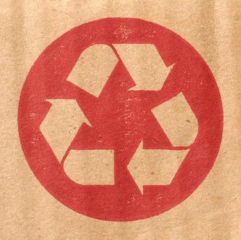 Recycle paper into table tops