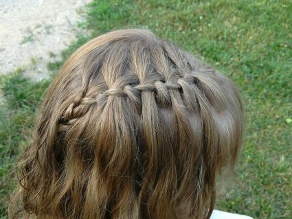 Waterfall braid