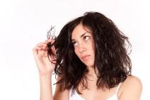 Hair product residue