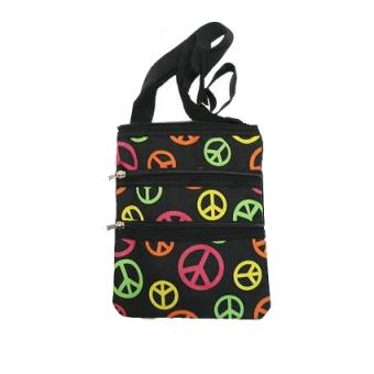 peace sign bag