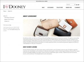 Dooney & Bourke Outlet Store Shopping Tips